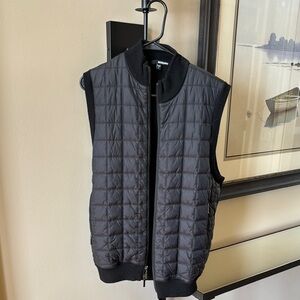 Murano Black Quilted Puffer Vest